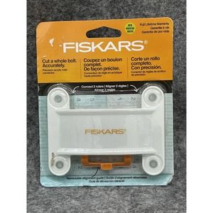 FISKARS Crafts 187690-1001 Ruler Connector Acrylic
